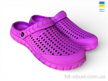 Кроксы Rai shoes С62 фуксія