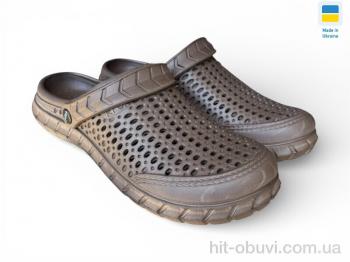 Кроксы Rai shoes С62 шоколадний