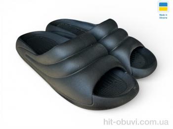 Шлепки Rai shoes С97 чорний