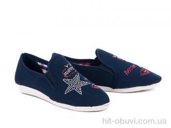 Эспадрильи Selena Эспадриль звезда тём/син.