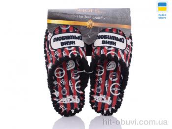 Тапки Active 0909 бордовий