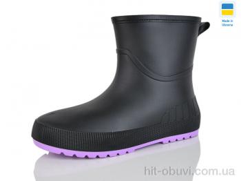 Гумове взуття Inblue БЖ15-2 чорний