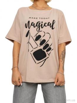 Футболка Massmag 6605 бежевий
