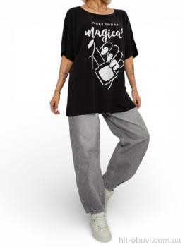 Футболка Massmag 6605 чорний