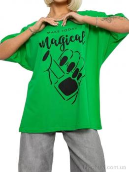 Футболка Massmag 6605 зелений