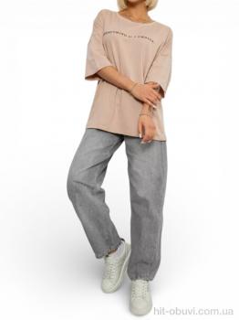Футболка Massmag 2020 бежевий