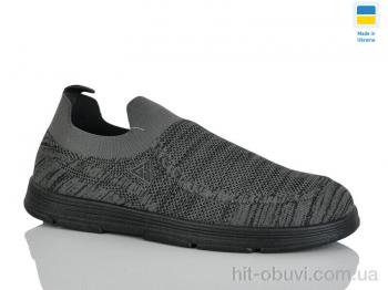 Слипоны DeMur 61020 сірий