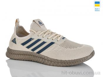 Кроссовки DeMur 61045 бежевий