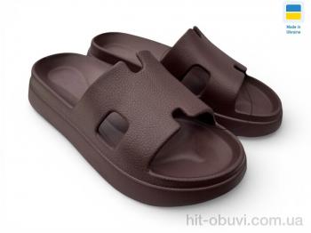 Шльопанці Rai shoes Е145 шоколад