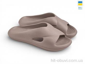 Шльопанці Rai shoes ДС73 тауп