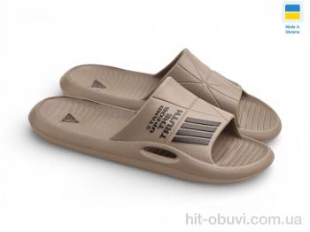 Шльопанці Rai shoes Л141 бежевий