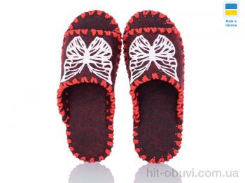 Тапки Active 259W bordo