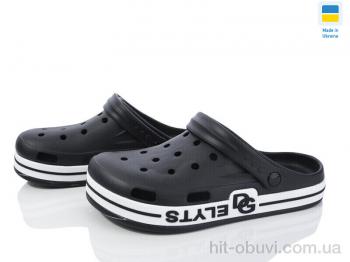 Кроксы Golden Lion 526 чорний