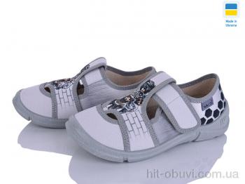 Тапки Цветик Marco 778 сірий