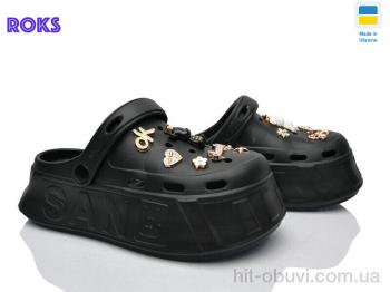 Кроксы Roks 156-1 чорний