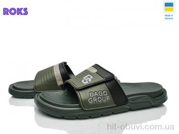 Шльопанці Roks 704 т.хакі
