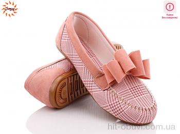 Мокасины Jumay Bruno клітина бант pink уцінка
