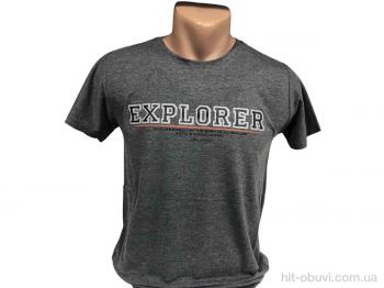 Футболка TurkishBrend C003 сірий