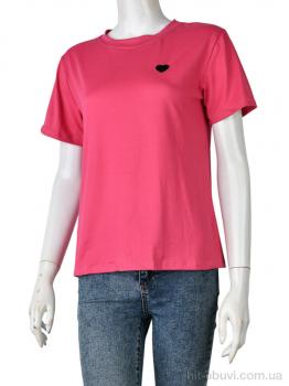 Футболка Мир 4349-Heart-2 d.pink