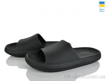 Шльопанці Inblue Зефірка чоловічий чорний