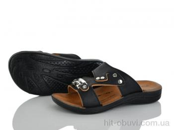 Шлепки Makers Shoes Polomax-A чорний
