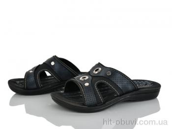 Шлепки Makers Shoes Star чорний