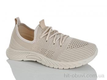 Кросівки DeMur 6629 бежевий