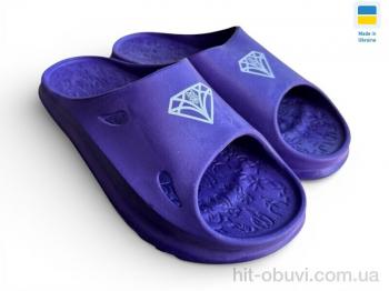 Шлепки Rai shoes 2002 фіолетовий