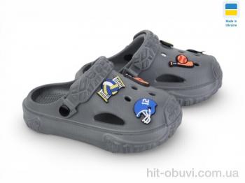 Кроксы Rai shoes 3001 сірий