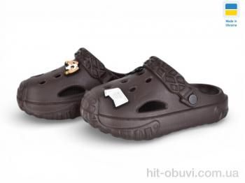 Крокси Rai shoes 3001 коричневий