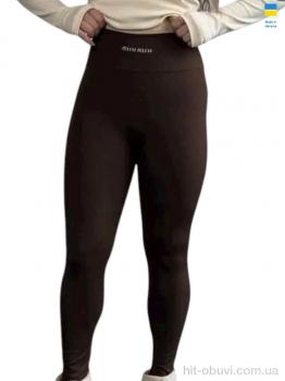 Лосини Sport style 5000-1MU шоколадний
