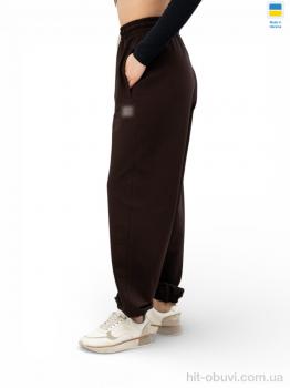 Спортивні штаны Sport style 10023MU шоколадний