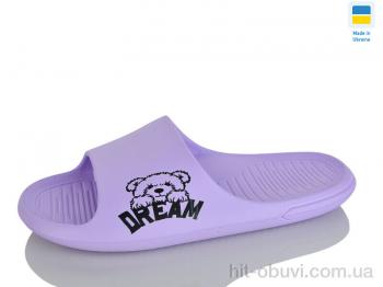 Шлепки Inblue DS70 бузковий
