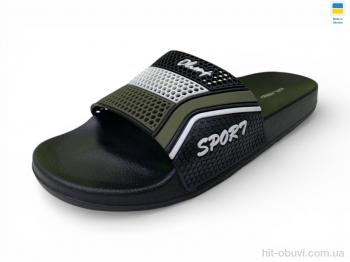 Шльопанці Rai shoes M231 хакі