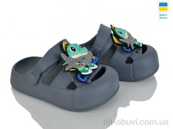 Кроксы Golden Lion 337 сірий