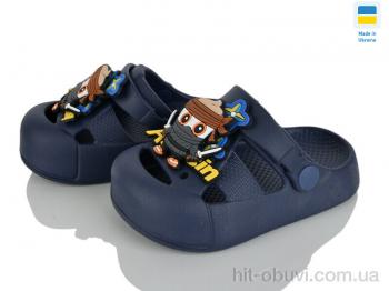 Кроксы Golden Lion 337 т.синій