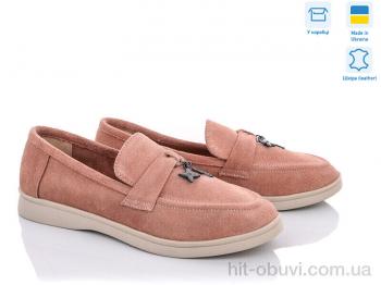 Туфли G-Aira 316 розовый замш