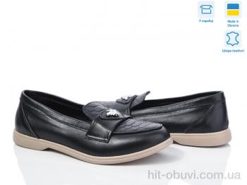 Туфли G-Aira 621Ж чорник к.