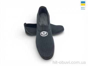 Слипоны Rai shoes Т4 чорний