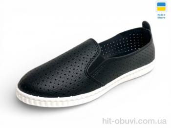 Шлепки Rai shoes 1033 чорний