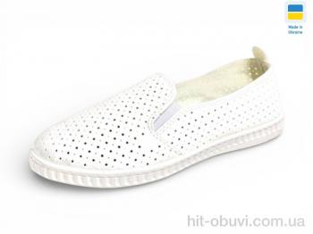 Сліпони Rai shoes 1033 білий