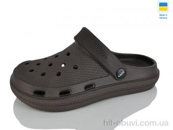 Кроксы Крок С98 т.коричневий