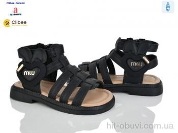 Босоніжки Clibee-Doremi ZB2282 black