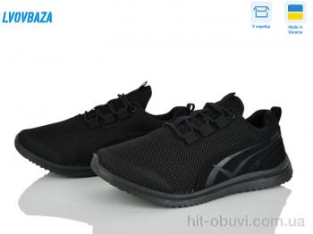 Кросівки Lvovbaza Progress 3928 чорний