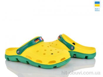Кроксы LiBang 116313 жовтий