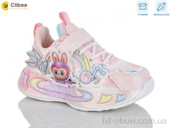 Кроссовки Clibee-Apawwa LB1193-1 pink LED