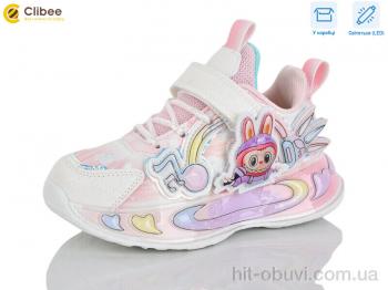 Кроссовки Clibee-Apawwa LB1193-2 white LED
