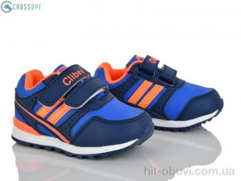 Кроссовки CROSSOPT F632 d.blue-orange