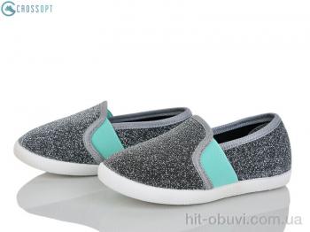 Слипоны CROSSOPT BE112 black