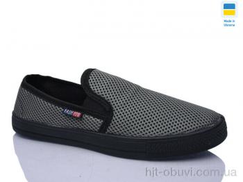 Слипоны DeMur 6-042 сірий